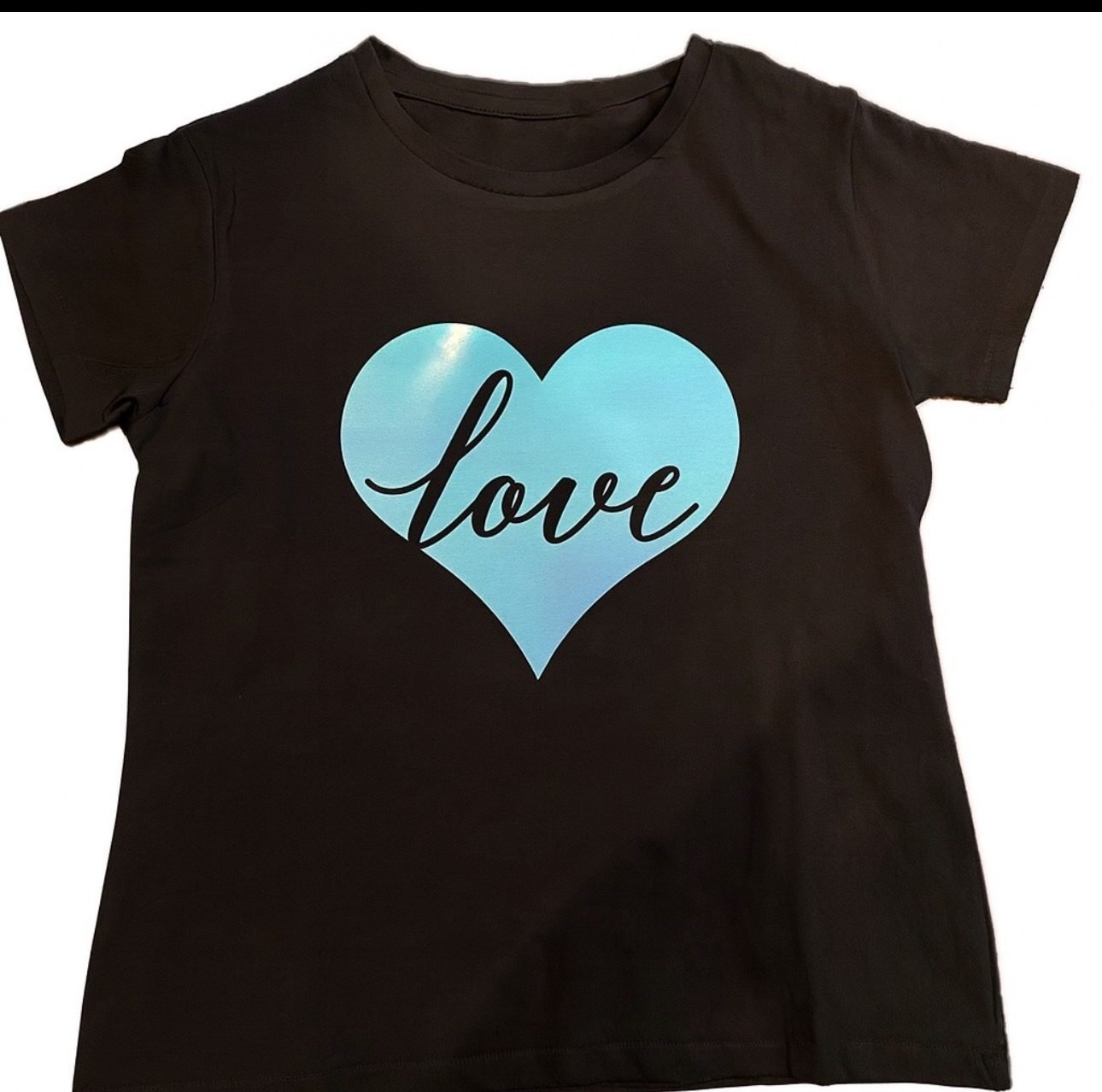 Custom love heart design shirt
