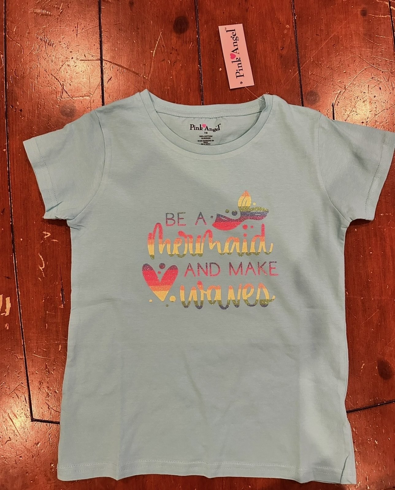 Personalized mermaid design shirt