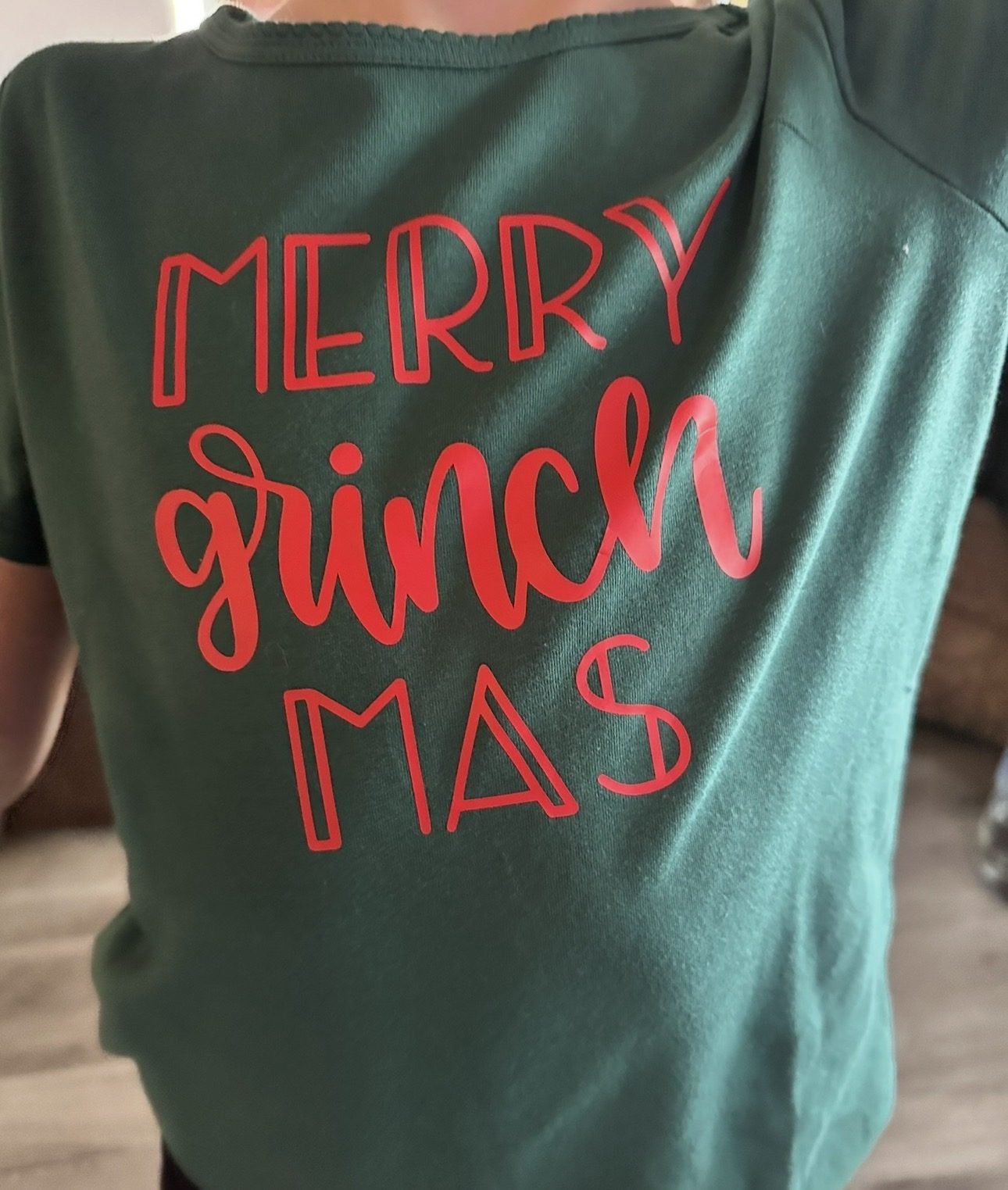 Merry Grinchmas custom holiday shirt
